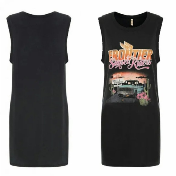 Spell and the Gypsy Sleeveless T-shirt Dress - Picture 4 of 8